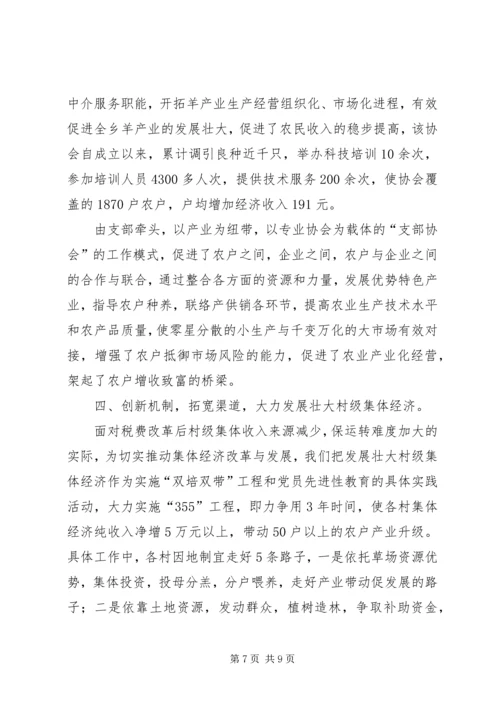 基层组织建设工作情况汇报 (10).docx