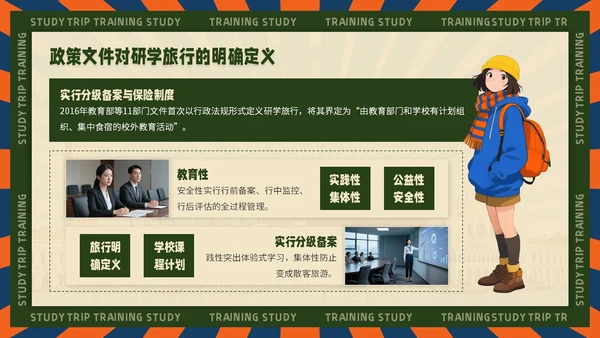 黄绿色复古风企业文化宣导PPT模板