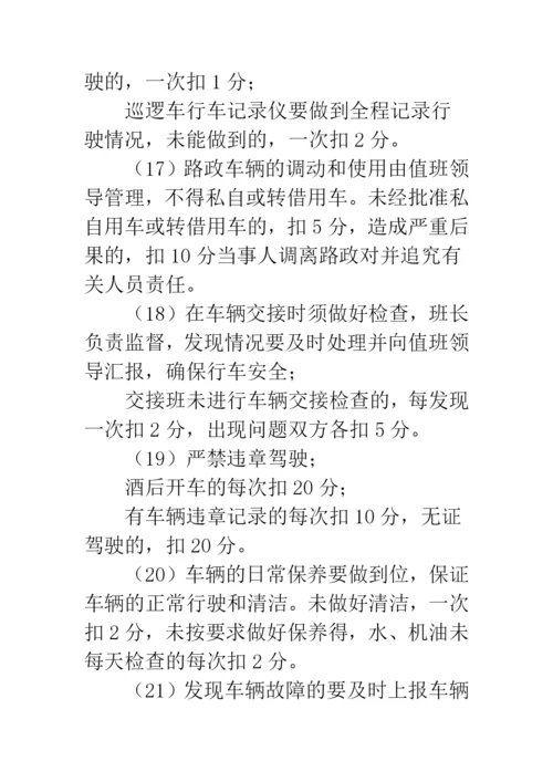 【高速公路养护、路政人员绩效管理考核办法】绩效管理考核办法.docx