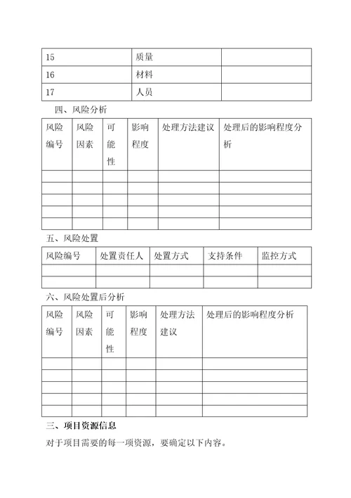 某项目管理咨询工具