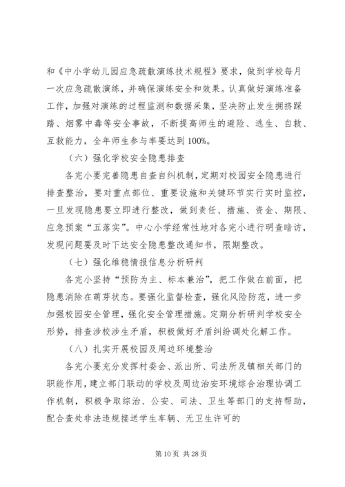 西舍路镇中心小学XX年交通安全计划.docx