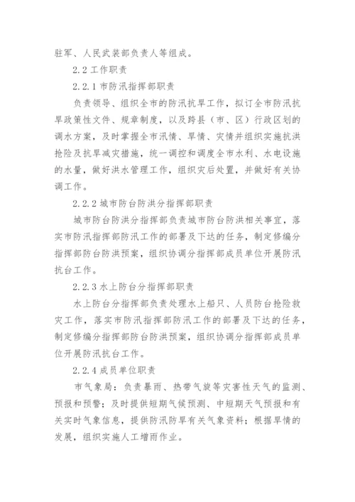 学校防汛抗旱应急预案.docx