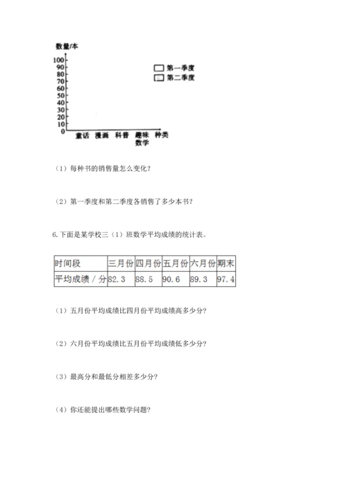 人教版四年级下册数学期末测试卷精品（全国通用）.docx