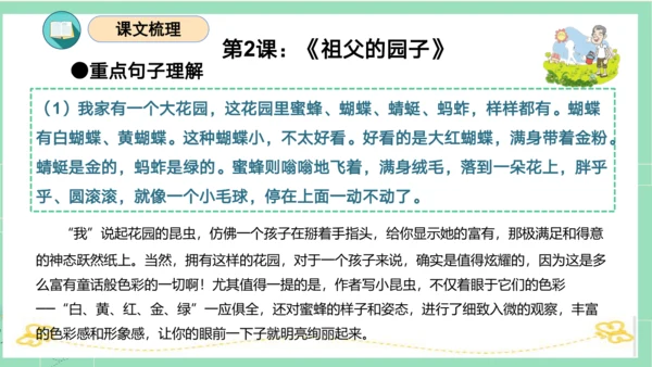 统编版五年级语文下册同步高效课堂系列第一单元（复习课件）