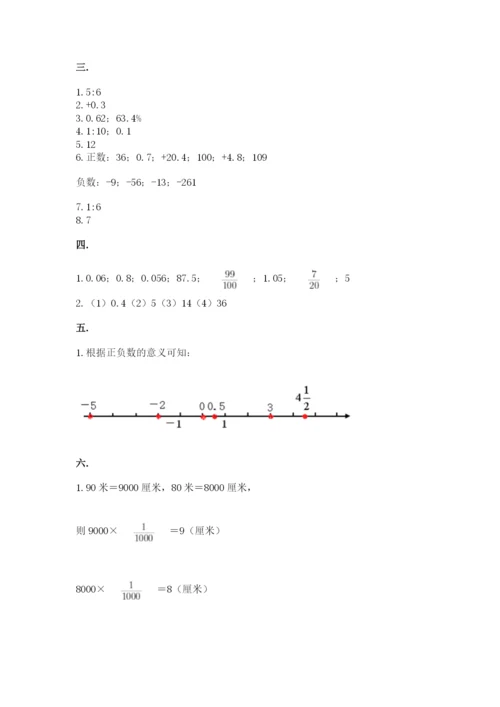 山东省济南市外国语学校小升初数学试卷附参考答案（模拟题）.docx