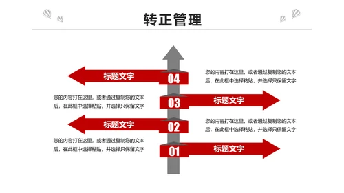 红色简约大气企业员工入职培训PPT模板