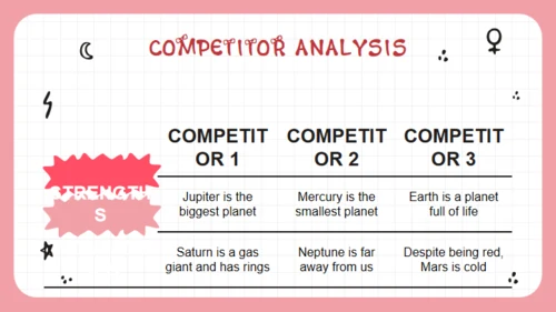 女孩力量卡通人物通用PPT模板