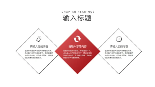 商务风红色工作总结述职报告PPT模板