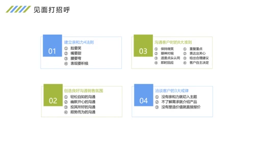 时尚扁平化商务企业培训之情感营销培训报告PPT模板