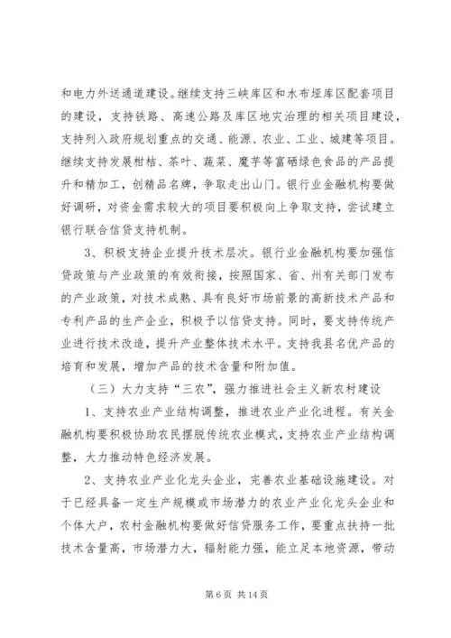 人民政府关于促进金融支持县域经济发展的决定.docx