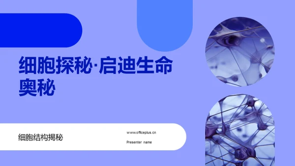 商务风生物医疗教学课件PPT模板