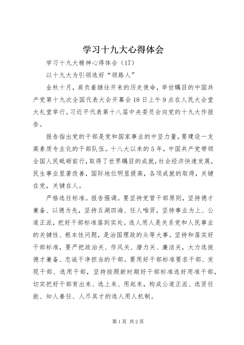 学习十九大心得体会 (4).docx