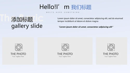 蓝色医疗医药代表工作总结动态PPT