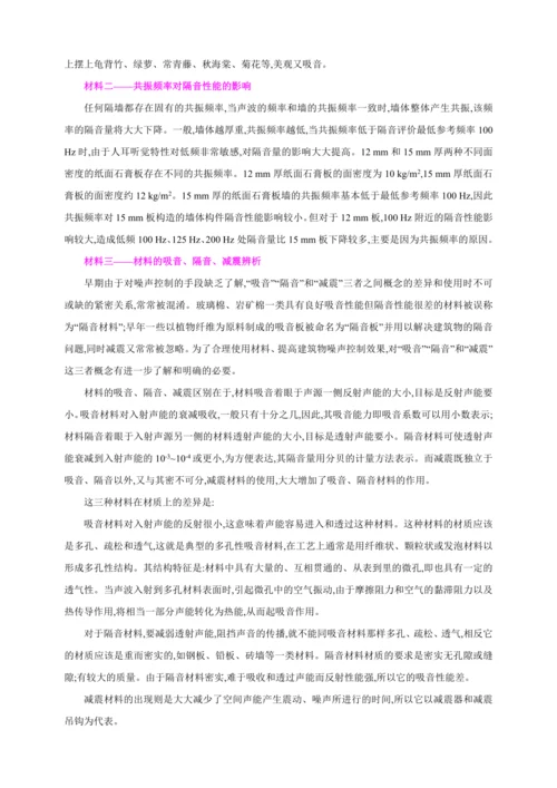 【人教2024版八上物理精彩课堂（素材+教案）】2.5 跨学科实践制作隔音房间模型
