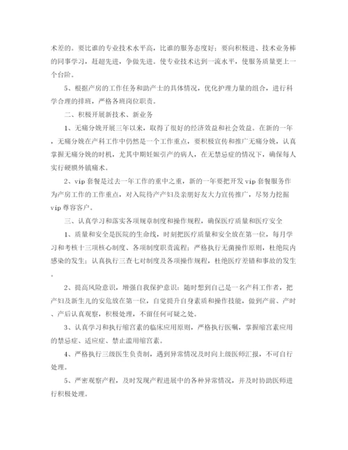 精编之年医院产科工作计划范文.docx