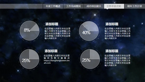 动感星球宇宙星空片头科技公司通用PPT模板