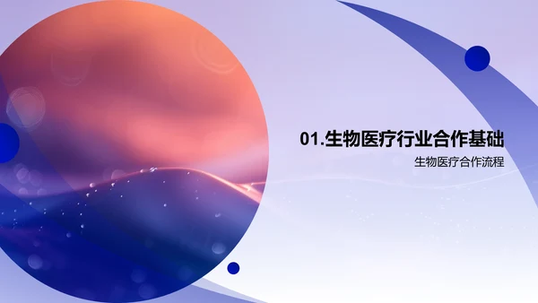 商务礼仪在生物医疗行业PPT模板