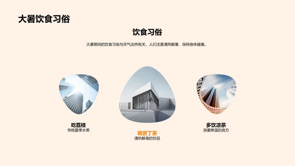 大暑节气文化报告PPT模板