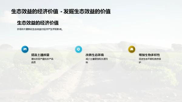 农林更新：投资与回报