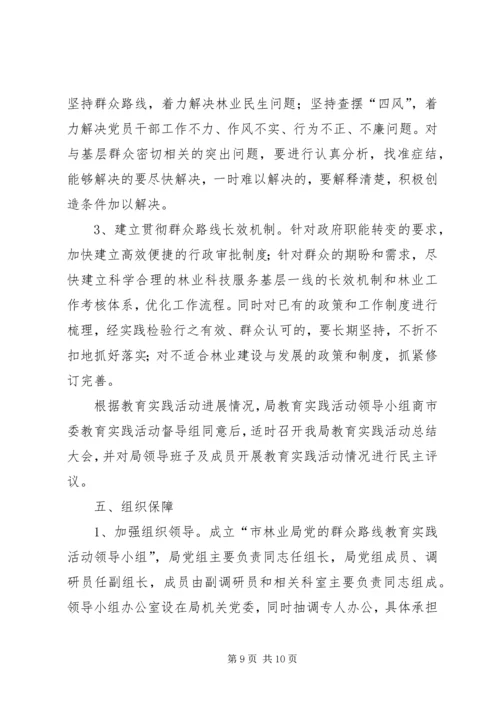 食药监管局推进群众路线教育实践活动实施方案 (3).docx