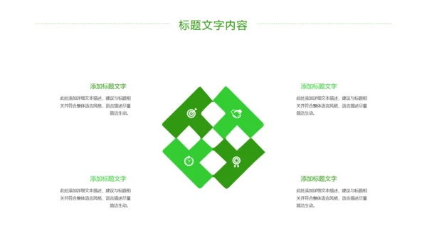 绿色唯美新农村建设乡村建设旅游文化PPT模板