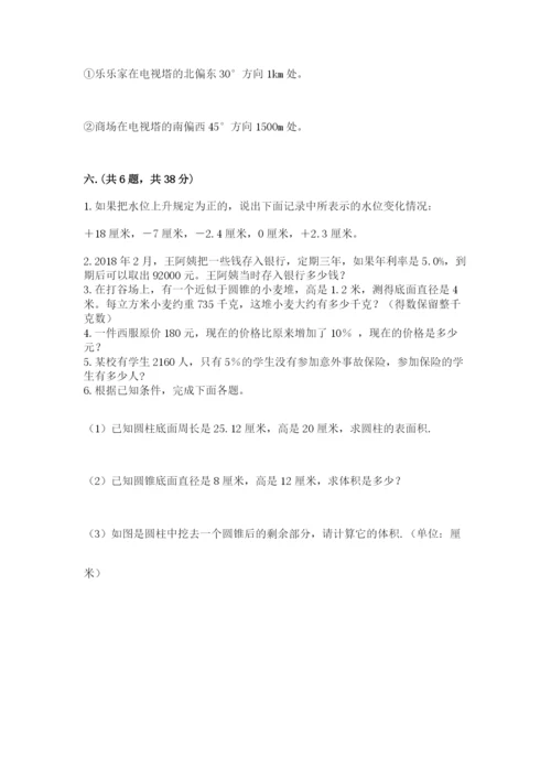 北京版数学小升初模拟试卷【典优】.docx