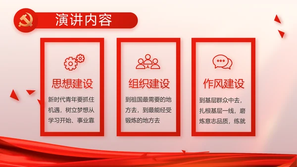 党支部党员大会工作总结汇报动态PPT