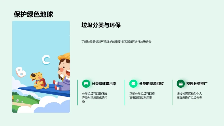 垃圾分类教育报告