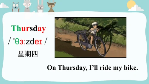 Module5Unit2 On Monday,I'll go swimming.课件(共35张PPT