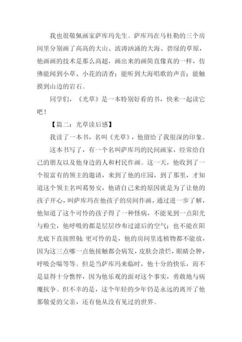光草读后感0.docx