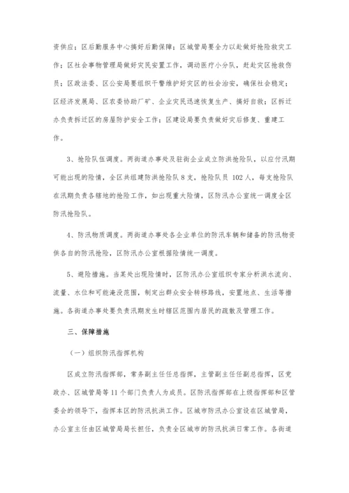 关于社区防汛工作实施方案.docx