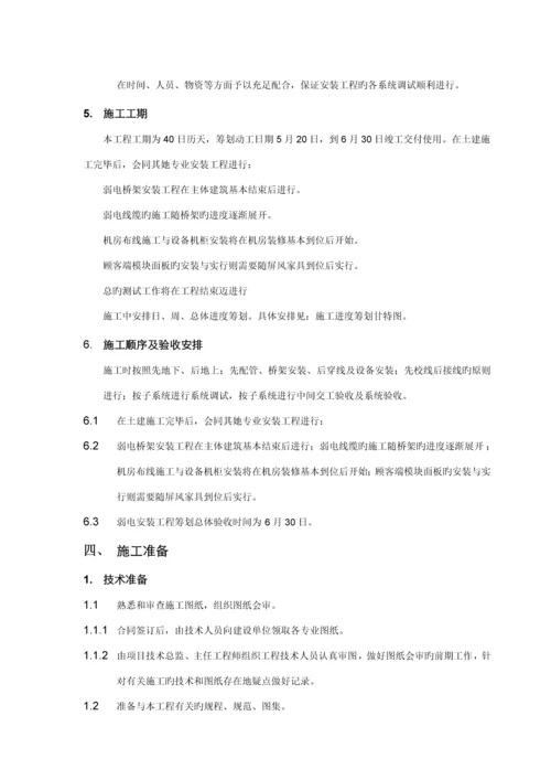 光缆布线综合施工专题方案.docx