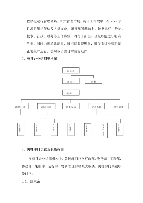 PPP综合项目公司组建专项方案.docx