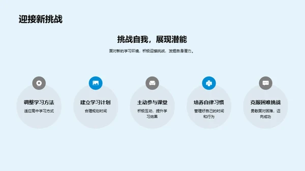 走进高中，启航新征程