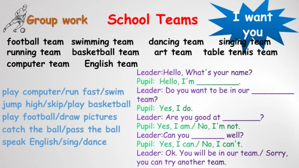 Module 6 Unit 1 You can play football well 课件 (共30