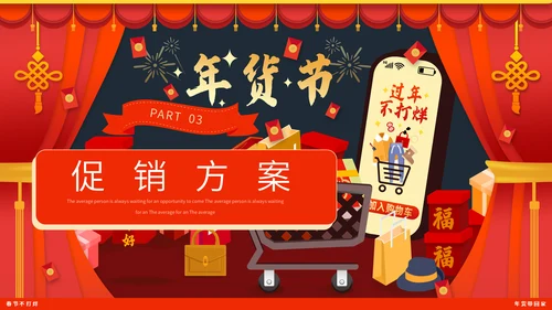 过年不打样春节营销活动促销方案通用PPT模板