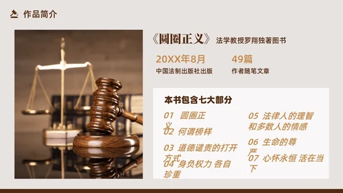 圆圈正义读书分享PPT
