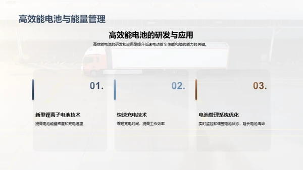 电动货车：技术革新之路