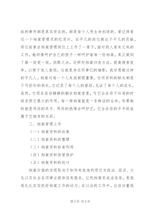 档案馆员个人工作总结 (2).docx