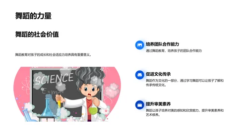 舞蹈教育全益PPT模板