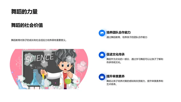 舞蹈教育全益PPT模板