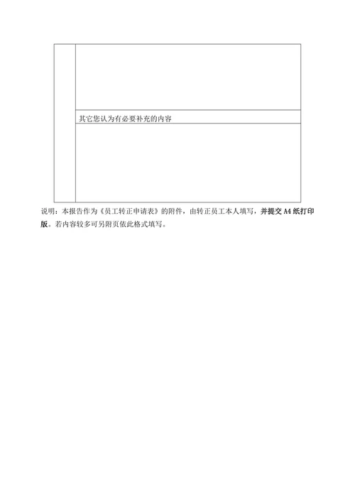 新员工转正述职报告