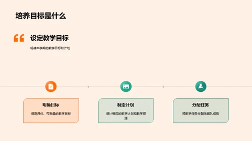 教学团队实践与展望
