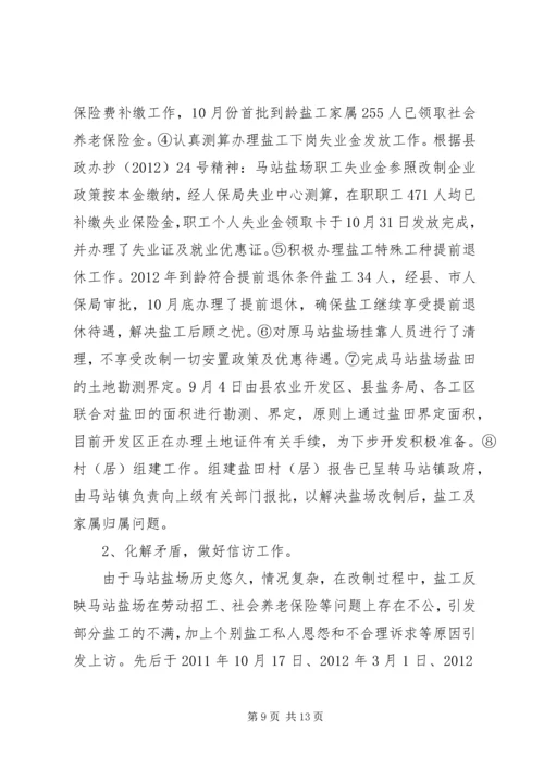 县盐务管理局工作报告 (4).docx