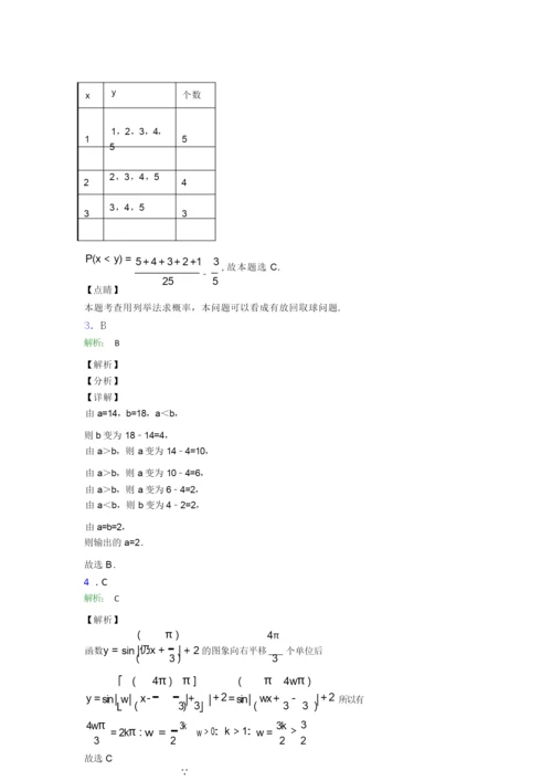 新高考数学一模试题(附答案).docx