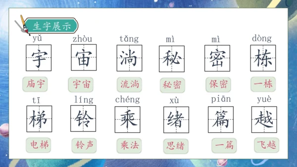 【核心素养】部编版语文三年级下册-16. 宇宙的另一边 第1课时（课件）