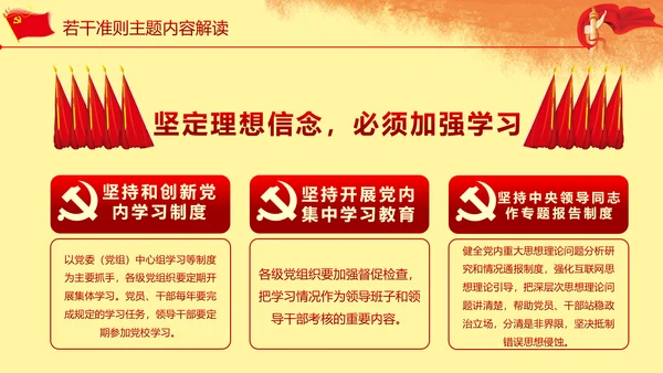 关于新形势下党内政治生活准则PPT