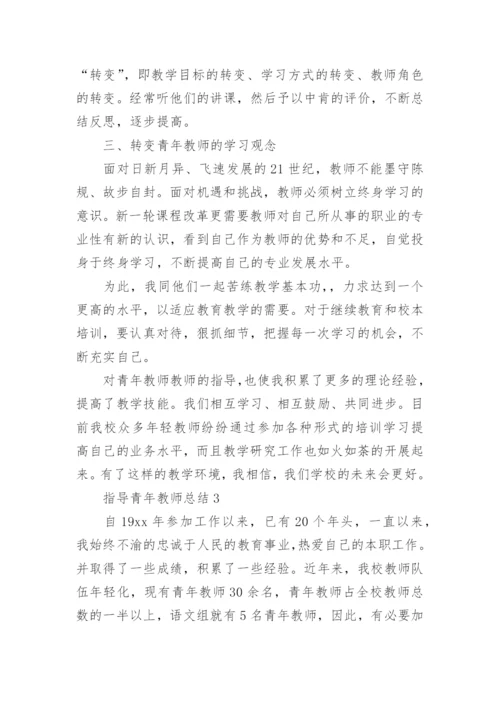 指导青年教师总结.docx