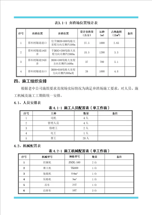 那科村隧道弃渣场防护方案5.7