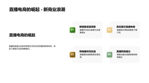 探索直播电商之家居行业